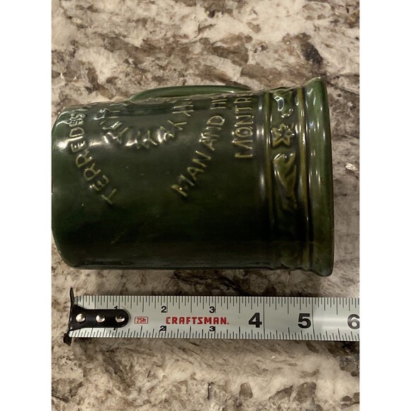 Vintage Green Man And His World Canada Terre Des Hommes 1967 World Fair Expo Mug - Picture 8 of 8